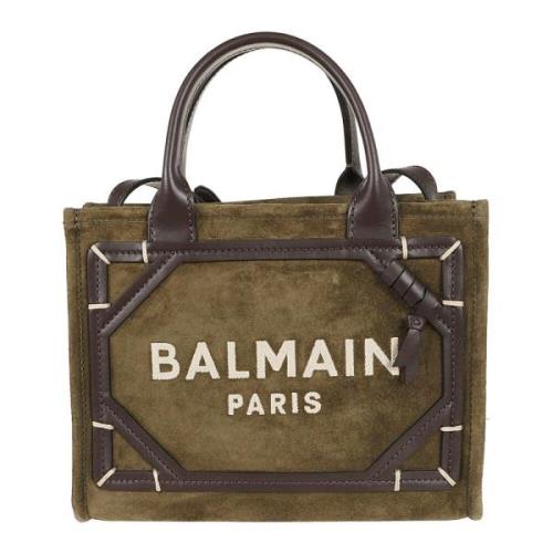 Groene Schoudertas voor Vrouwen Balmain , Brown , Dames