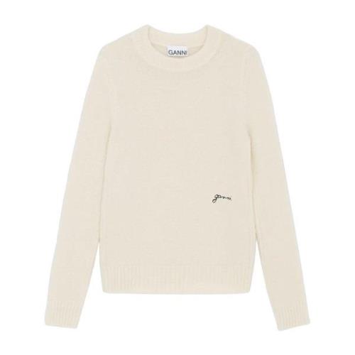 Sweatshirts Ganni , White , Dames