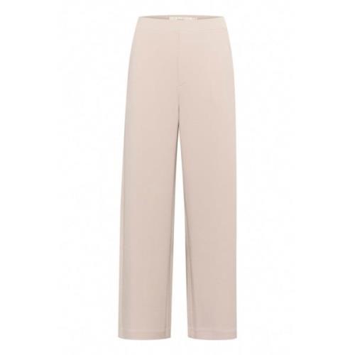 Straight-leg Broek voor Vrouwen InWear , Beige , Dames