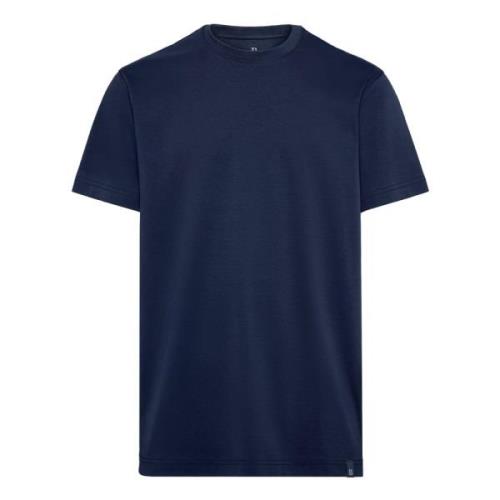 Ss Katoenen Jersey Ammoniak T-shirt Boggi Milano , Blue , Heren