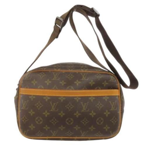 Pre-owned Fabric louis-vuitton-bags Louis Vuitton Vintage , Brown , Da...