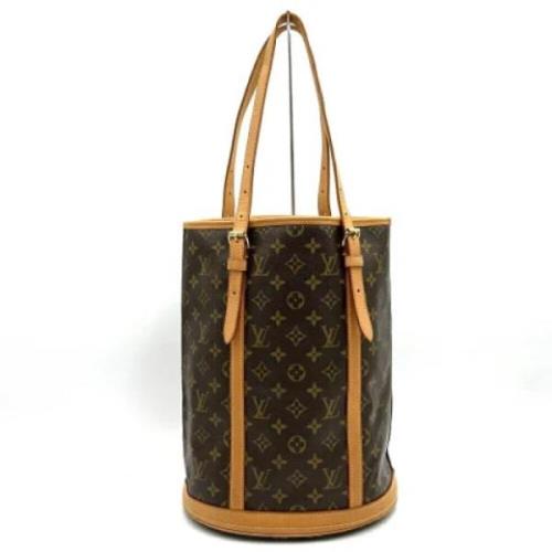 Pre-owned Fabric louis-vuitton-bags Louis Vuitton Vintage , Brown , Da...