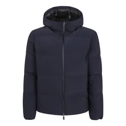 Blauwe Jas voor Mannen Aw24 Herno , Blue , Heren