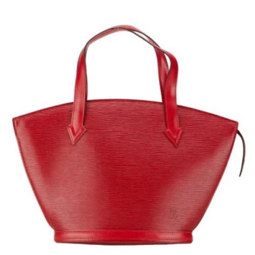 Pre-owned Leather louis-vuitton-bags Louis Vuitton Vintage , Red , Dam...