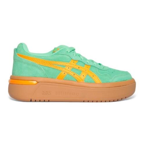 Suède Sneakers voor vrouwen Asics , Green , Dames