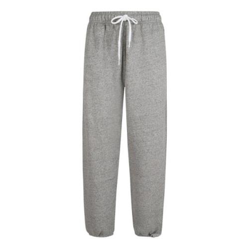 Grijze Sweatpants Damesmode Aw24 Ralph Lauren , Gray , Dames