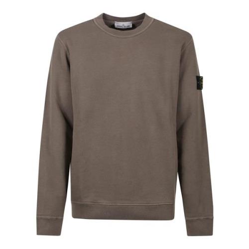 Casual Hooded Sweatshirt voor mannen Stone Island , Beige , Heren