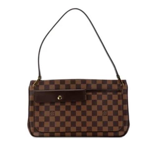 Pre-owned Leather louis-vuitton-bags Louis Vuitton Vintage , Brown , D...