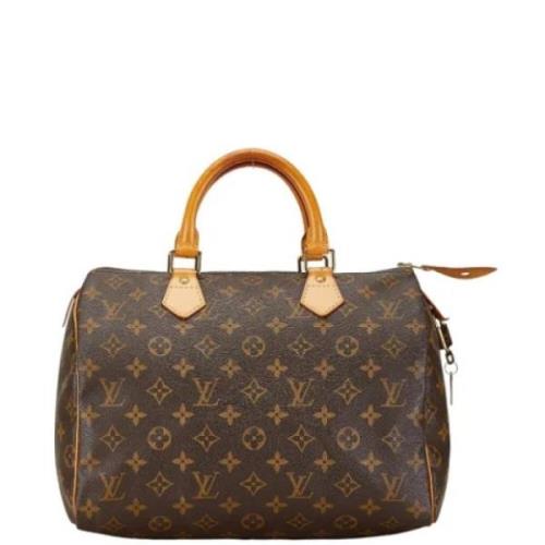 Pre-owned Fabric louis-vuitton-bags Louis Vuitton Vintage , Brown , Da...