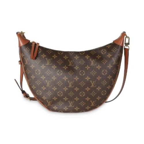 Pre-owned Canvas handbags Louis Vuitton Vintage , Brown , Dames