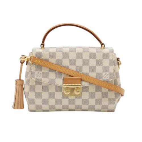 Pre-owned Plastic louis-vuitton-bags Louis Vuitton Vintage , White , D...