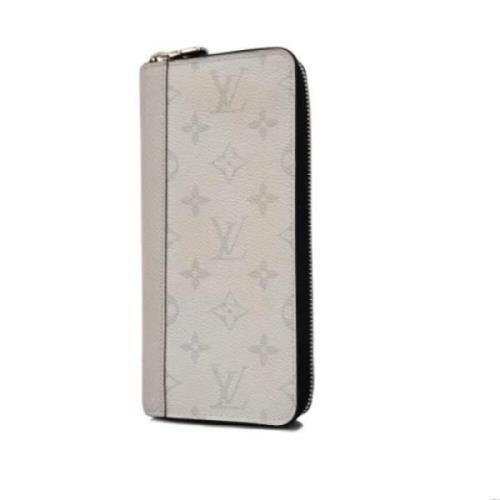 Pre-owned Fabric wallets Louis Vuitton Vintage , Gray , Dames