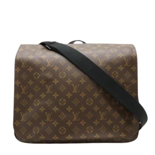 Pre-owned Fabric louis-vuitton-bags Louis Vuitton Vintage , Brown , Da...