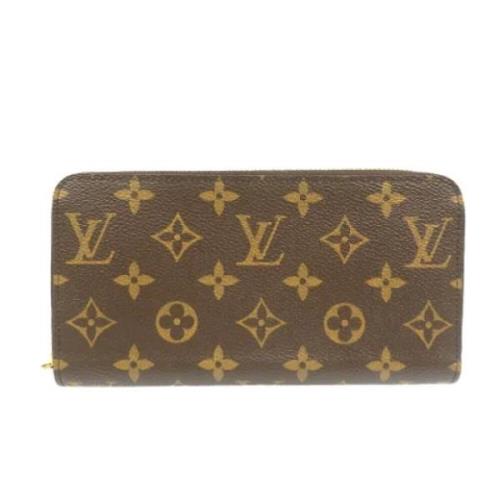 Pre-owned Fabric wallets Louis Vuitton Vintage , Brown , Dames