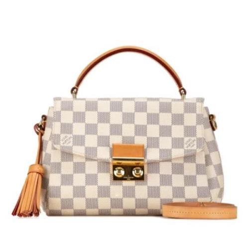 Pre-owned Plastic louis-vuitton-bags Louis Vuitton Vintage , White , D...