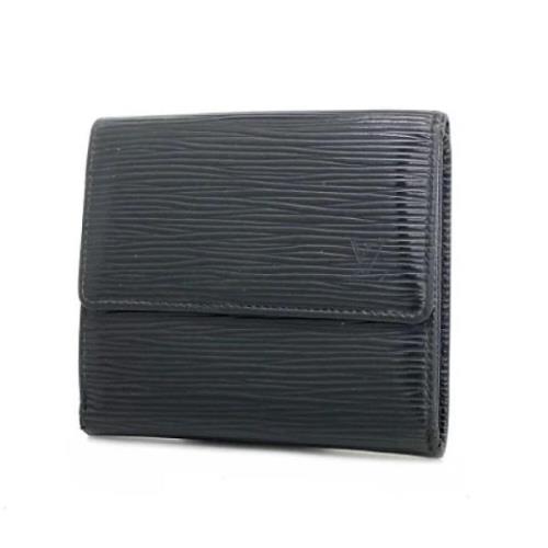 Pre-owned Fabric wallets Louis Vuitton Vintage , Black , Dames