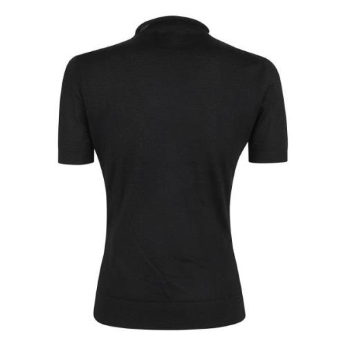 Elegante Zwarte Top voor Vrouwen Ralph Lauren , Black , Dames