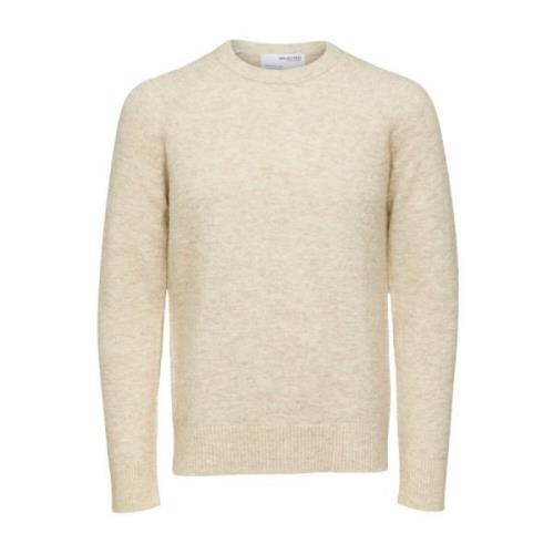 Sweatshirt hoodies Selected Homme , Beige , Heren