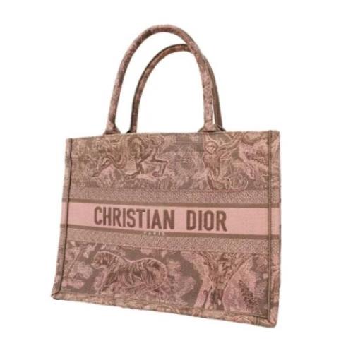 Pre-owned Canvas dior-bags Dior Vintage , Gray , Dames