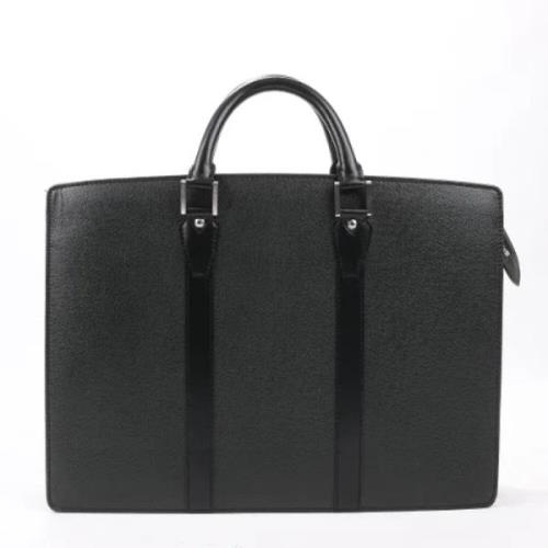 Pre-owned Leather louis-vuitton-bags Louis Vuitton Vintage , Black , D...