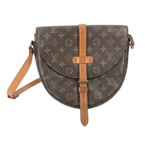 Pre-owned Canvas louis-vuitton-bags Louis Vuitton Vintage , Brown , Da...