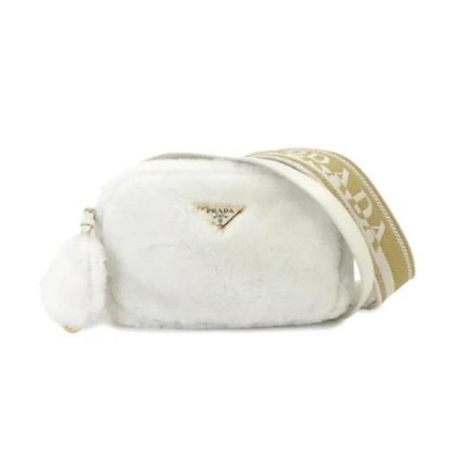 Pre-owned Fabric prada-bags Prada Vintage , White , Dames