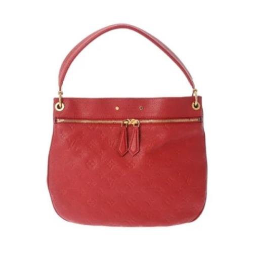 Pre-owned Leather louis-vuitton-bags Louis Vuitton Vintage , Red , Dam...