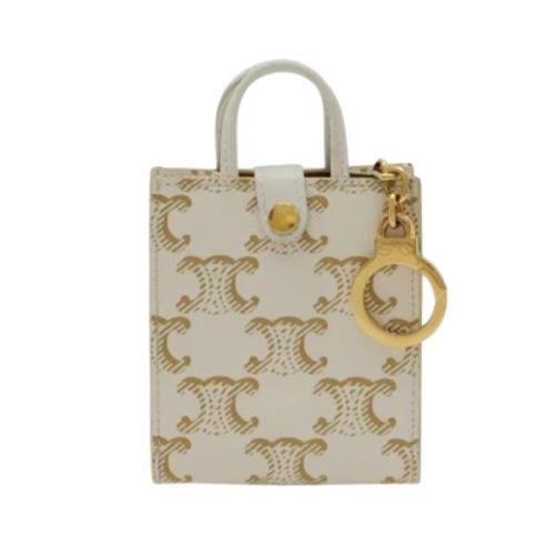 Pre-owned Canvas celine-bags Celine Vintage , Beige , Dames