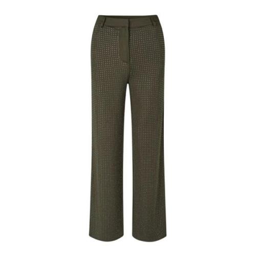 Broek met Kristalversiering Samsøe Samsøe , Green , Dames