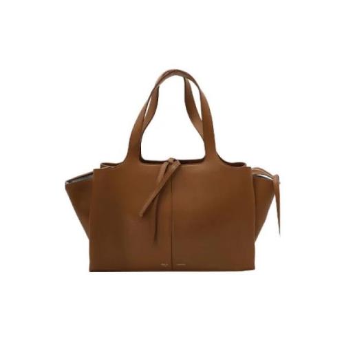 Pre-owned Leather totes Celine Vintage , Brown , Dames