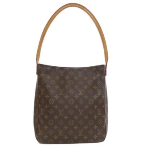 Pre-owned Canvas louis-vuitton-bags Louis Vuitton Vintage , Brown , Da...