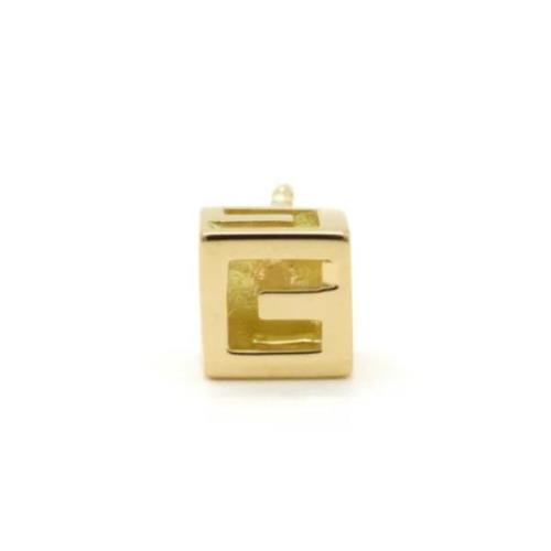 Pre-owned Yellow Gold earrings Gucci Vintage , Yellow , Dames