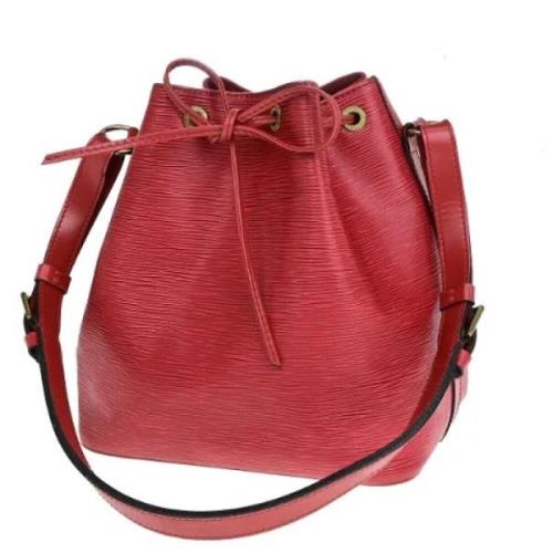 Pre-owned Leather louis-vuitton-bags Louis Vuitton Vintage , Red , Dam...