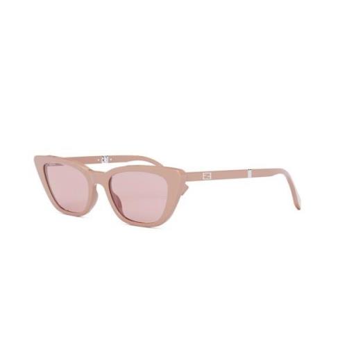 Stijlvolle zonnebril voor elke look Fendi , Pink , Unisex