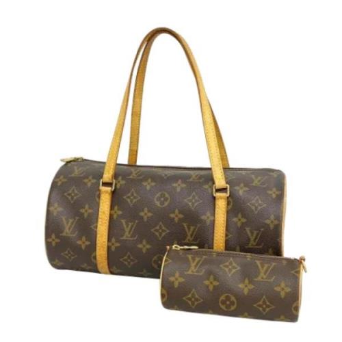 Pre-owned Fabric louis-vuitton-bags Louis Vuitton Vintage , Brown , Da...