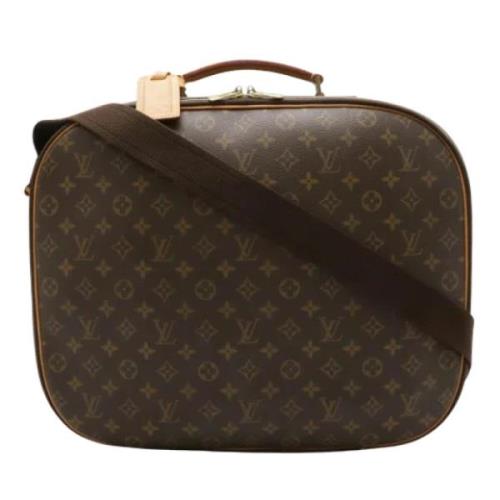 Pre-owned Fabric louis-vuitton-bags Louis Vuitton Vintage , Brown , Da...