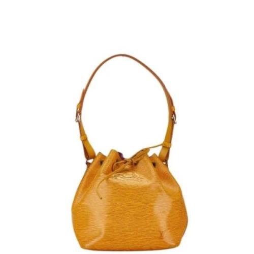 Pre-owned Leather louis-vuitton-bags Louis Vuitton Vintage , Yellow , ...