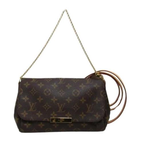 Pre-owned Canvas louis-vuitton-bags Louis Vuitton Vintage , Brown , Da...