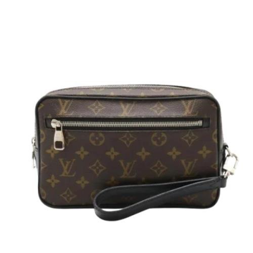 Pre-owned Leather louis-vuitton-bags Louis Vuitton Vintage , Brown , H...