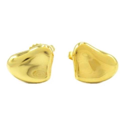 Pre-owned Metal earrings Tiffany & Co. Pre-owned , Yellow , Dames