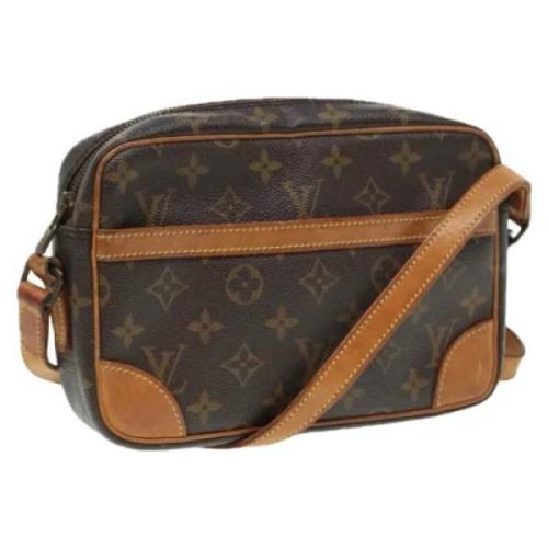 Pre-owned Canvas louis-vuitton-bags Louis Vuitton Vintage , Brown , Da...