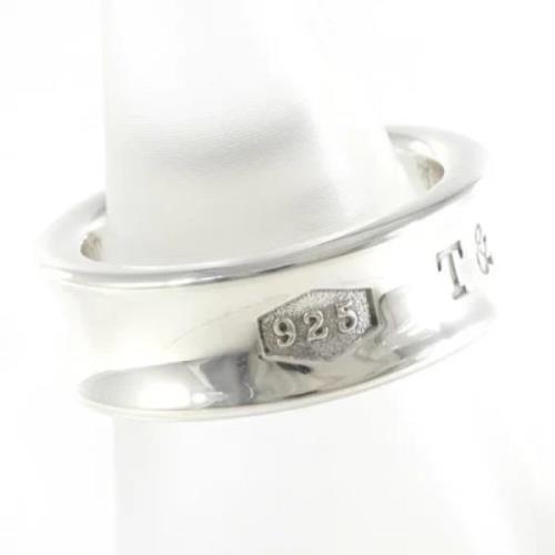 Pre-owned Silver rings Tiffany & Co. Pre-owned , Gray , Dames