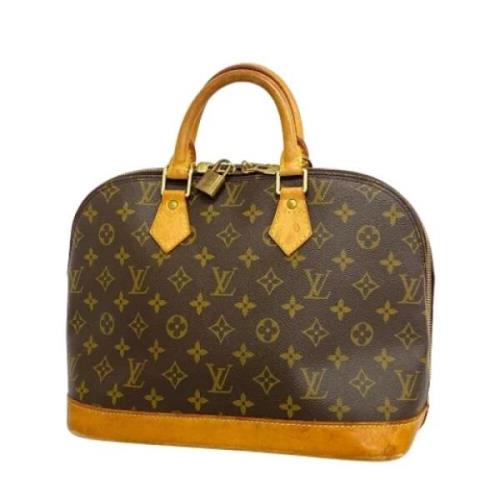 Pre-owned Canvas louis-vuitton-bags Louis Vuitton Vintage , Brown , Da...