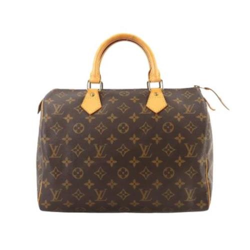 Pre-owned Canvas louis-vuitton-bags Louis Vuitton Vintage , Brown , Da...