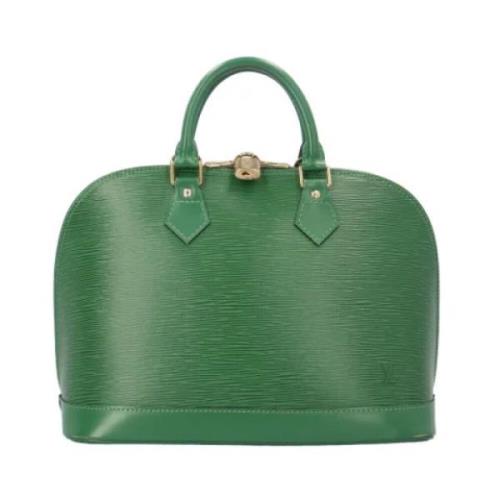 Pre-owned Leather louis-vuitton-bags Louis Vuitton Vintage , Green , D...