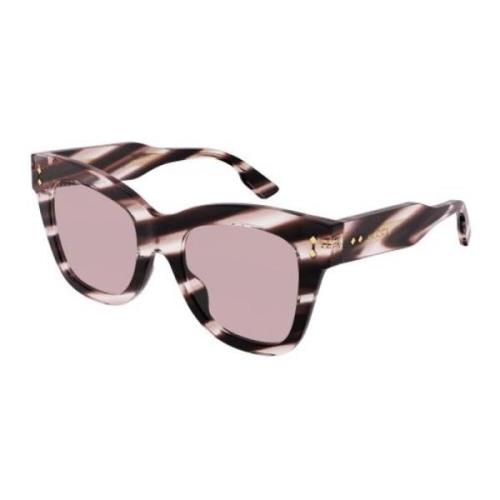 Stijlvolle zonnebril voor elke look Gucci , Brown , Unisex