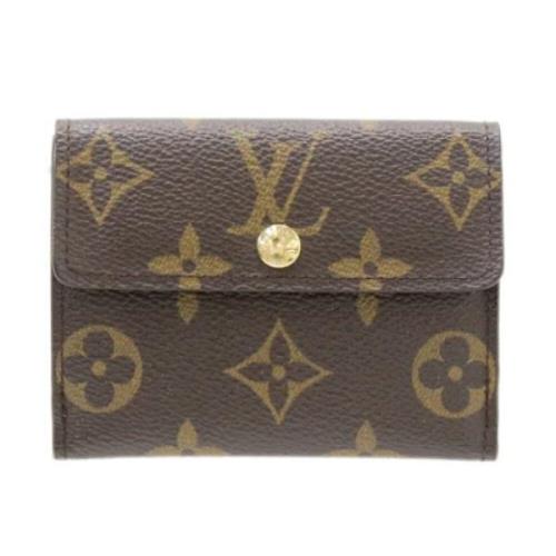 Pre-owned Fabric wallets Louis Vuitton Vintage , Brown , Dames