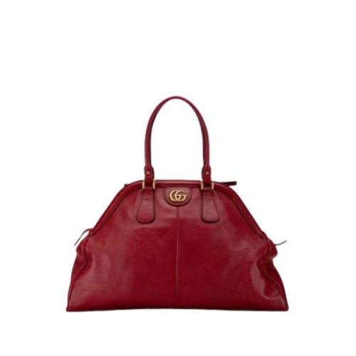 Pre-owned Leather gucci-bags Gucci Vintage , Red , Dames