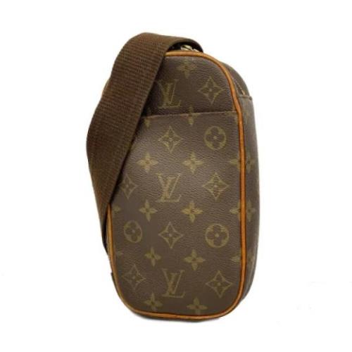 Pre-owned Fabric louis-vuitton-bags Louis Vuitton Vintage , Brown , Da...