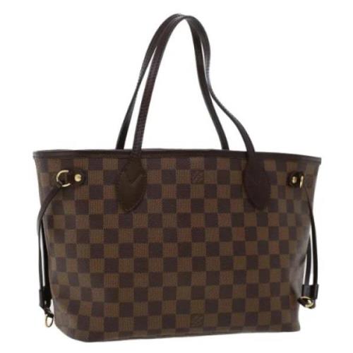 Pre-owned Canvas shoulder-bags Louis Vuitton Vintage , Brown , Dames